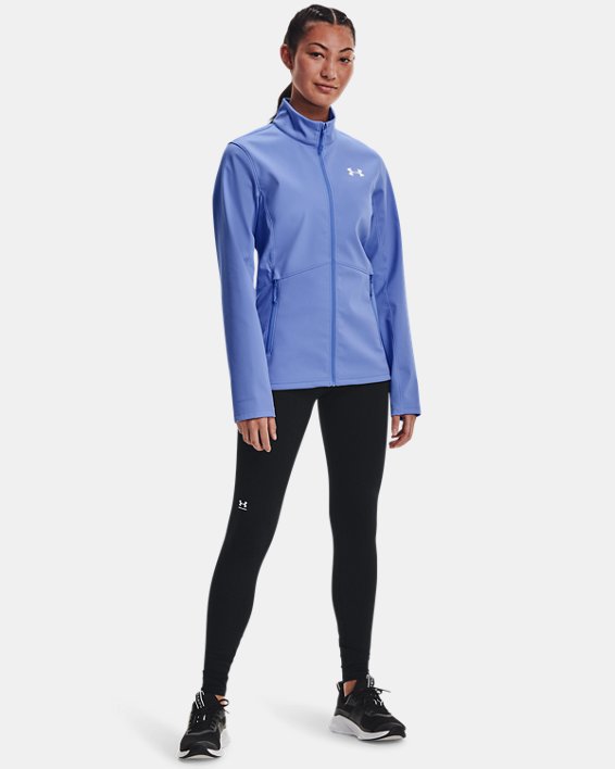 Women's UA Storm ColdGear® Infrared Shield Jacket, Purple, pdpMainDesktop image number 2